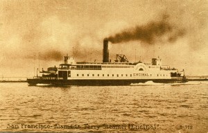 San Francisco - Alameda Ferry Steamer - Encinal